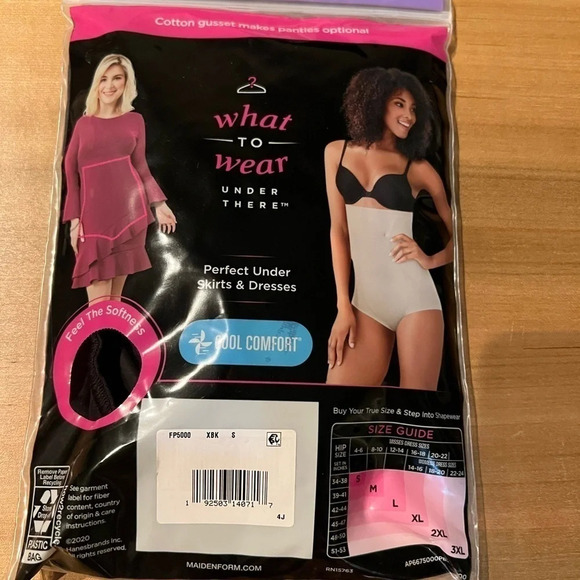 NWT Maidenform Flexees High Waist Briefs. Cool Comfort. Firm Control. Size S - Picture 2 of 4